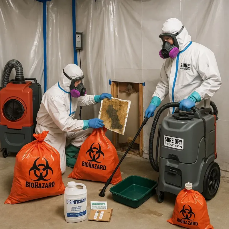 Contaminated Water Handling Protocols process in Flatlands, NY